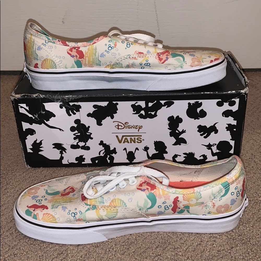 Disney little mermaid vans